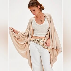 FREE PEOPLE $98 OVERSIZED COCOON DUSTER